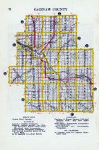 Saginaw County, Michigan State Atlas 1916 Automobile and Sportsmens Guide
